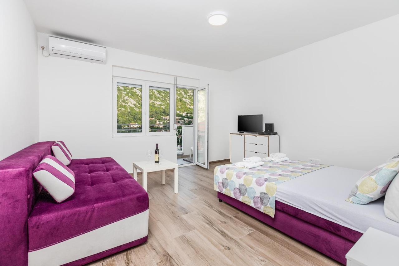 Studio Apartman Scardona Kotor Exterior photo